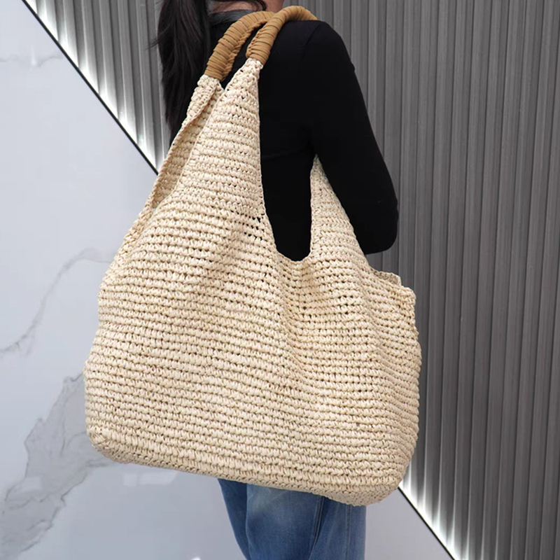 กระเป๋าถือสตรีขนาดใหญ่ทำมือ ดี - Women'S Raffia Bags บทวิจารณ์และราคา