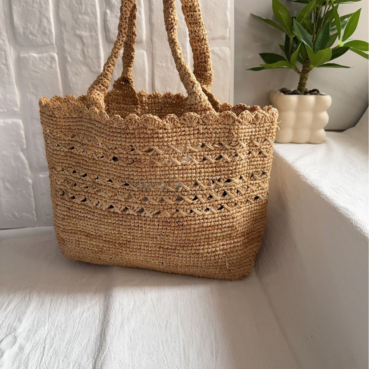 กระเป๋าฟางราฟเฟียฤดูร้อน กระเป - Women'S Raffia Bags บทวิจารณ์และราคา