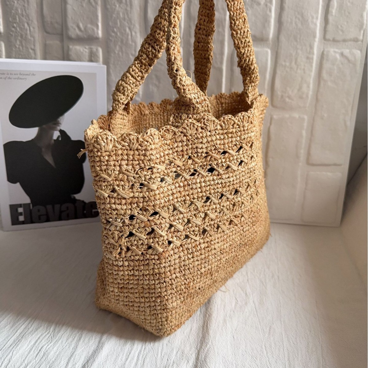 กระเป๋าฟางราฟเฟียฤดูร้อน กระเป - Women'S Raffia Bags บทวิจารณ์และราคา